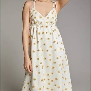 Anthropolgie Dhruv Kapoor Calyasta Midi Dress